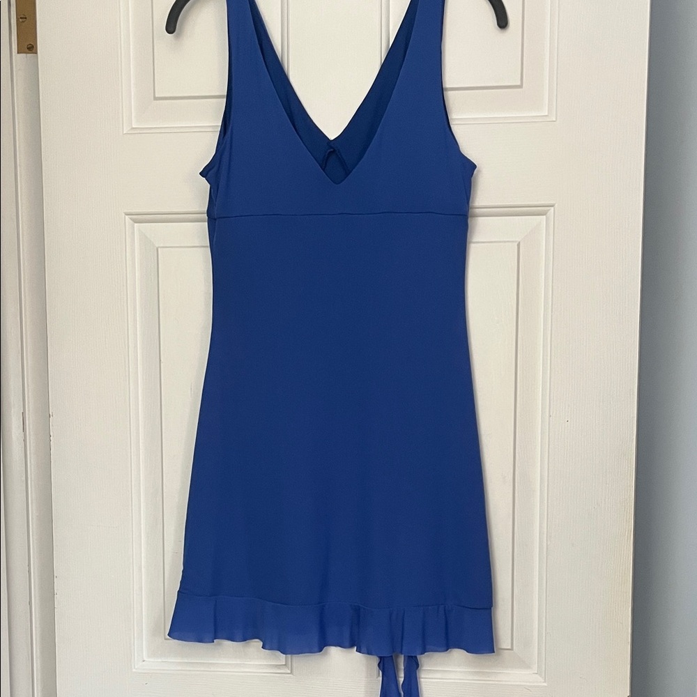 Blue Mini-Dress - Picture 2 of 4